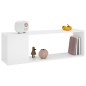 vidaXL Mueble para TV madera contrachapada blanco 100x24x32 cm vidaXL Mueble para TV madera contrachapada blanco 100x24x32 cm