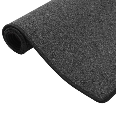 vidaXL Alfombra de pasillo gris antracita 50x150 cm