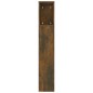 vidaXL Mueble cabecero roble ahumado 180x18,5x104,5 cm