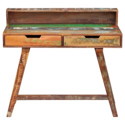 vidaXL Escritorio de madera maciza reciclada