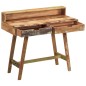 vidaXL Escritorio de madera maciza reciclada