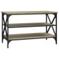 vidaXL Mueble para TV madera contrachapada roble Sonoma 80x40x50 cm