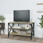 vidaXL Mueble para TV madera contrachapada roble Sonoma 80x40x50 cm