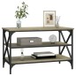 vidaXL Mueble para TV madera contrachapada roble Sonoma 80x40x50 cm