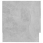 vidaXL Armario de madera contrachapada gris hormigón 100x32,5x35 cm vidaXL Armario de madera contrachapada gris hormigón 100x32,5x35 cm