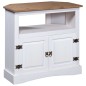 vidaXL Mesa consola Corona Range de pino mexicano blanco 80x43x78 cm vidaXL Mesa consola Corona Range de pino mexicano blanco 80x43x78 cm