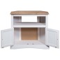 vidaXL Mesa consola Corona Range de pino mexicano blanco 80x43x78 cm vidaXL Mesa consola Corona Range de pino mexicano blanco 80x43x78 cm