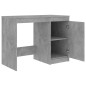 vidaXL Escritorio de madera contrachapada gris hormigón 100x50x76 cm vidaXL Escritorio de madera contrachapada gris hormigón 100x50x76 cm