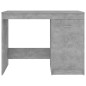 vidaXL Escritorio de madera contrachapada gris hormigón 100x50x76 cm vidaXL Escritorio de madera contrachapada gris hormigón 100x50x76 cm