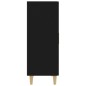 vidaXL Aparador de madera contrachapada negro 70x34x90 cm vidaXL Aparador de madera contrachapada negro 70x34x90 cm