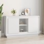 vidaXL Aparador de madera contrachapada blanco 102x35x60 cm vidaXL Aparador de madera contrachapada blanco 102x35x60 cm