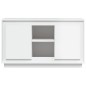 vidaXL Aparador de madera contrachapada blanco 102x35x60 cm vidaXL Aparador de madera contrachapada blanco 102x35x60 cm