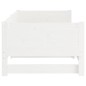 vidaXL Sofá cama extraíble madera maciza de pino blanco 2x(80x200) cm vidaXL Sofá cama extraíble madera maciza de pino blanco 2x(80x200) cm