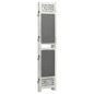 vidaXL Biombo divisor de 4 paneles de tela gris 140x165 cm vidaXL Biombo divisor de 4 paneles de tela gris 140x165 cm