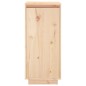 vidaXL Armario zapatero de madera maciza de pino 35x35x80 cm vidaXL Armario zapatero de madera maciza de pino 35x35x80 cm