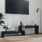 vidaXL Mueble para TV madera contrachapada negro brillante 180x30x43cm vidaXL Mueble para TV madera contrachapada negro brillante 180x30x43cm