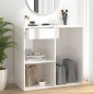 vidaXL Armario de maquillaje madera blanco brillante 80x40x75 cm vidaXL Armario de maquillaje madera blanco brillante 80x40x75 cm