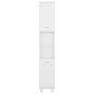 vidaXL Armario de baño madera contrachapada blanco brillo 30x30x179 cm vidaXL Armario de baño madera contrachapada blanco brillo 30x30x179 cm