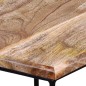 vidaXL Mesa de centro de madera maciza de mango 56x48x40 cm vidaXL Mesa de centro de madera maciza de mango 56x48x40 cm