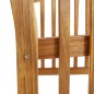 vidaXL Sillas de jardín 2 unidades madera maciza de acacia