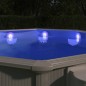 vidaXL Lámpara LED sumergible flotante piscina mando distancia blanco vidaXL Lámpara LED sumergible flotante piscina mando distancia blanco
