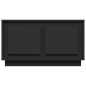 vidaXL Mueble para TV madera contrachapada negro 80x35x45 cm vidaXL Mueble para TV madera contrachapada negro 80x35x45 cm