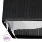 vidaXL Cesta para la ropa sucia de bambú de una sección negra 83 l vidaXL Cesta para la ropa sucia de bambú de una sección negra 83 l