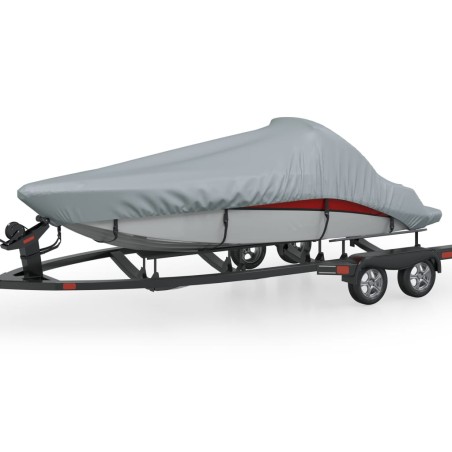 Cubierta De Barco Funda De Barco Gris Largo 519-580 cm Ancho 294 Cm