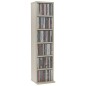 vidaXL Estantería para CDs madera contrachapada color roble 21x20x88cm vidaXL Estantería para CDs madera contrachapada color roble 21x20x88cm