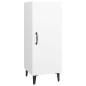 vidaXL Aparador de madera contrachapada blanco 34,5x34x90 cm