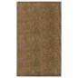 vidaXL Felpudo lavable marrón 90x150 cm vidaXL Felpudo lavable marrón 90x150 cm