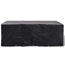 vidaXL Cubierta para muebles de jardín 8 ojales 229x113x73 cm