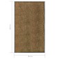 vidaXL Felpudo lavable marrón 90x150 cm vidaXL Felpudo lavable marrón 90x150 cm