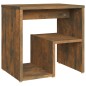 vidaXL Mesita de noche madera contrachapada roble ahumado 40x30x40 cm vidaXL Mesita de noche madera contrachapada roble ahumado 40x30x40 cm