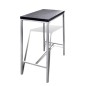 vidaXL Mesa alta y taburetes de barra de cocina vidaXL Mesa alta y taburetes de barra de cocina