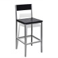 vidaXL Mesa alta y taburetes de barra de cocina vidaXL Mesa alta y taburetes de barra de cocina