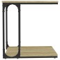 vidaXL Mesa auxiliar madera contrachapada roble Sonoma 50x35x52 cm vidaXL Mesa auxiliar madera contrachapada roble Sonoma 50x35x52 cm