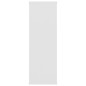 vidaXL Estantes de pared de madera contrachapada blanco 104x20x58,5 cm vidaXL Estantes de pared de madera contrachapada blanco 104x20x58,5 cm