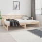 vidaXL Sofá cama extraíble madera maciza de pino 2x(80x200) cm vidaXL Sofá cama extraíble madera maciza de pino 2x(80x200) cm