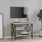 vidaXL Mueble para TV madera contrachapada roble Sonoma 60x40x50 cm vidaXL Mueble para TV madera contrachapada roble Sonoma 60x40x50 cm