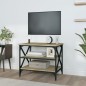 vidaXL Mueble para TV madera contrachapada roble Sonoma 60x40x50 cm vidaXL Mueble para TV madera contrachapada roble Sonoma 60x40x50 cm