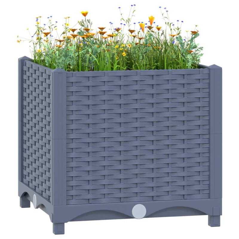 vidaXL Arriate polipropileno 40x40x38 cm vidaXL Arriate polipropileno 40x40x38 cm
