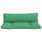 vidaXL Cojines para palets 2 unidades tela verde vidaXL Cojines para palets 2 unidades tela verde