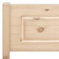 vidaXL Estructura de cama de madera maciza de pino 180x200 cm