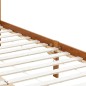 vidaXL Cama con dosel de madera maciza de pino marrón miel 100x200 cm vidaXL Cama con dosel de madera maciza de pino marrón miel 100x200 cm