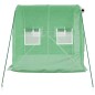 vidaXL Invernadero con estructura de acero verde 4 m² 2x2x2 m vidaXL Invernadero con estructura de acero verde 4 m² 2x2x2 m