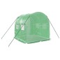 vidaXL Invernadero con estructura de acero verde 4 m² 2x2x2 m vidaXL Invernadero con estructura de acero verde 4 m² 2x2x2 m