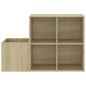 vidaXL Zapatero de recibidor contrachapado roble Sonoma 105x35,5x70 cm vidaXL Zapatero de recibidor contrachapado roble Sonoma 105x35,5x70 cm
