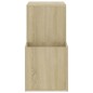 vidaXL Zapatero de recibidor contrachapado roble Sonoma 105x35,5x70 cm vidaXL Zapatero de recibidor contrachapado roble Sonoma 105x35,5x70 cm
