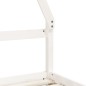 vidaXL Estructura cama niños con cajones madera pino blanco 90x200 cm vidaXL Estructura cama niños con cajones madera pino blanco 90x200 cm